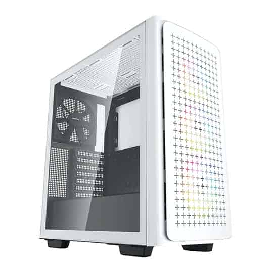 DeepCool CK560 WH Tempered Glass White Mid Tower PC Gaming Case